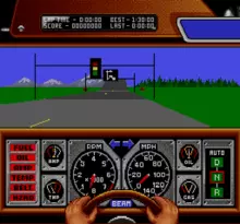 Image n° 1 - screenshots  : Race Drivin'